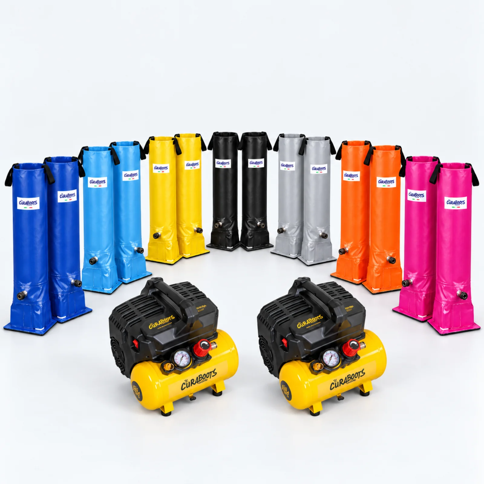 Curaboots V5 90K MED in tutti i colori con due compressori